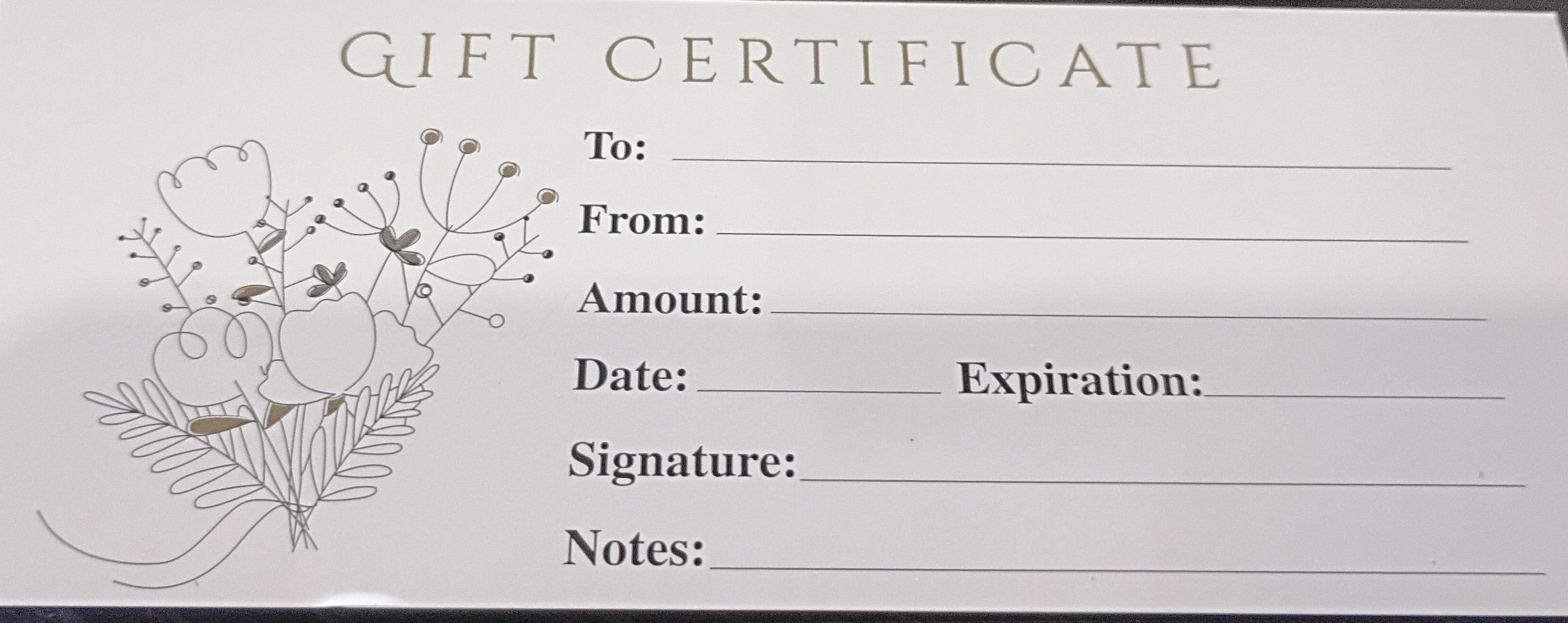 Certificado de Regalo